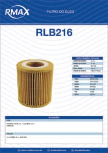 Ficha técnica RLB216